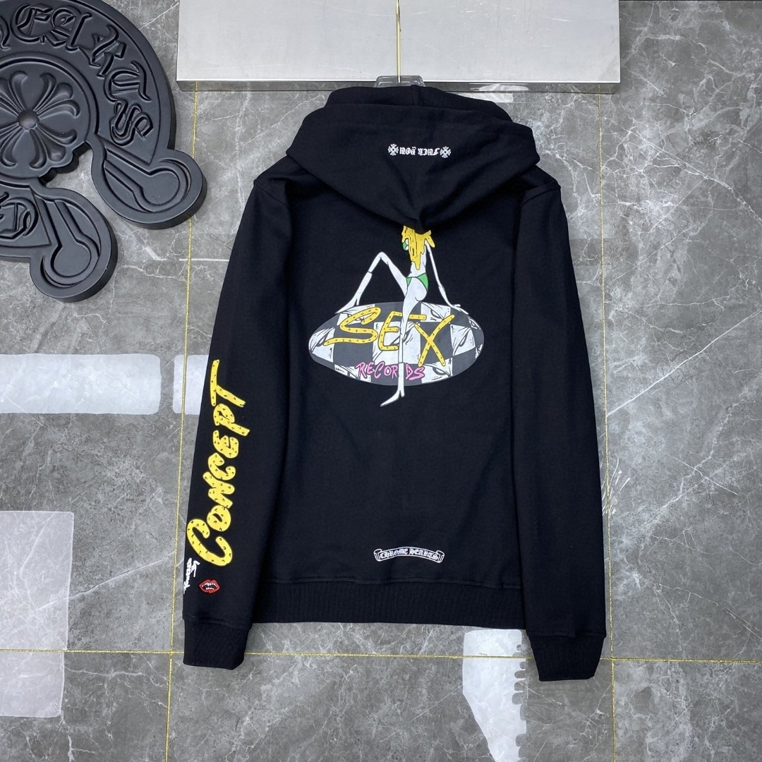 16_Chrome Heart hoodie