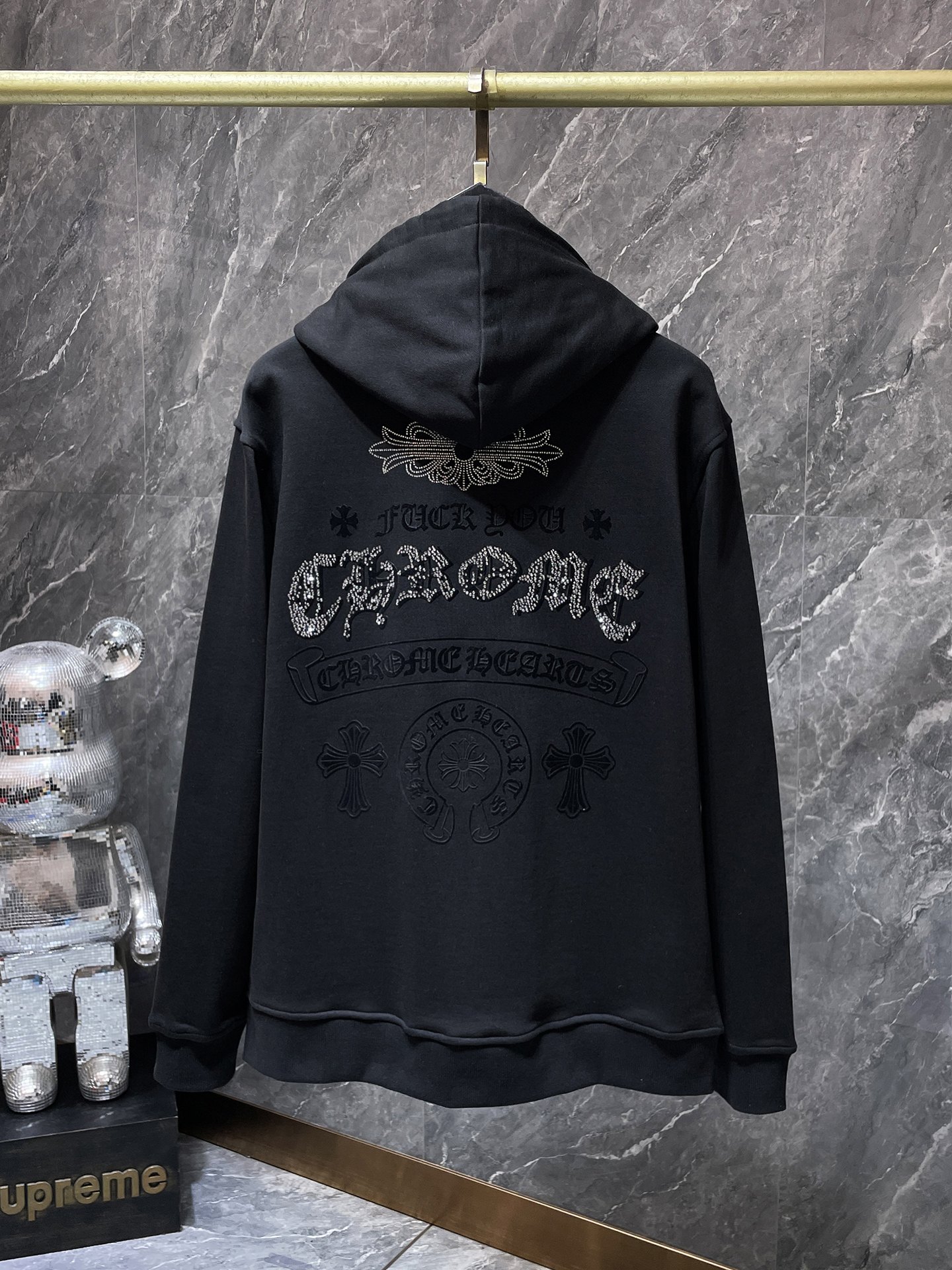 91_Chrome Heart hoodie