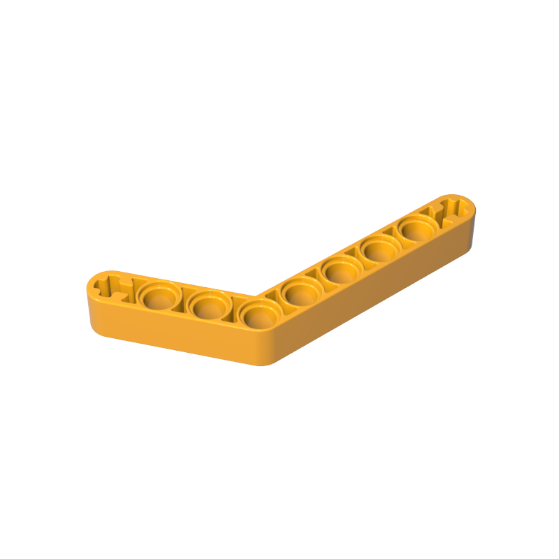 GOBRICKS GDS-672 Modified Bent Thick 1 x 9 - YWOBB