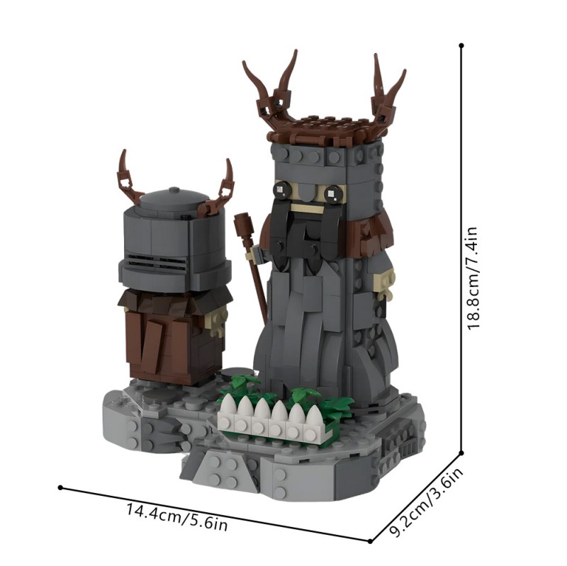 GOBRICKS MOC 227080 MP-Knights of Ni - YWOBB