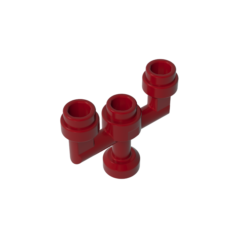 GOBRICKS GDS-90370 Minifigure Utensil Candlestick / Candelabra - YWOBB