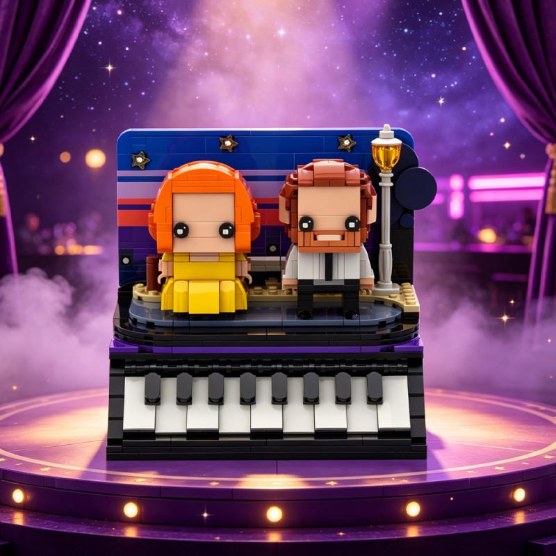 GOBRICKS MOC S1117 la la land - YWOBB