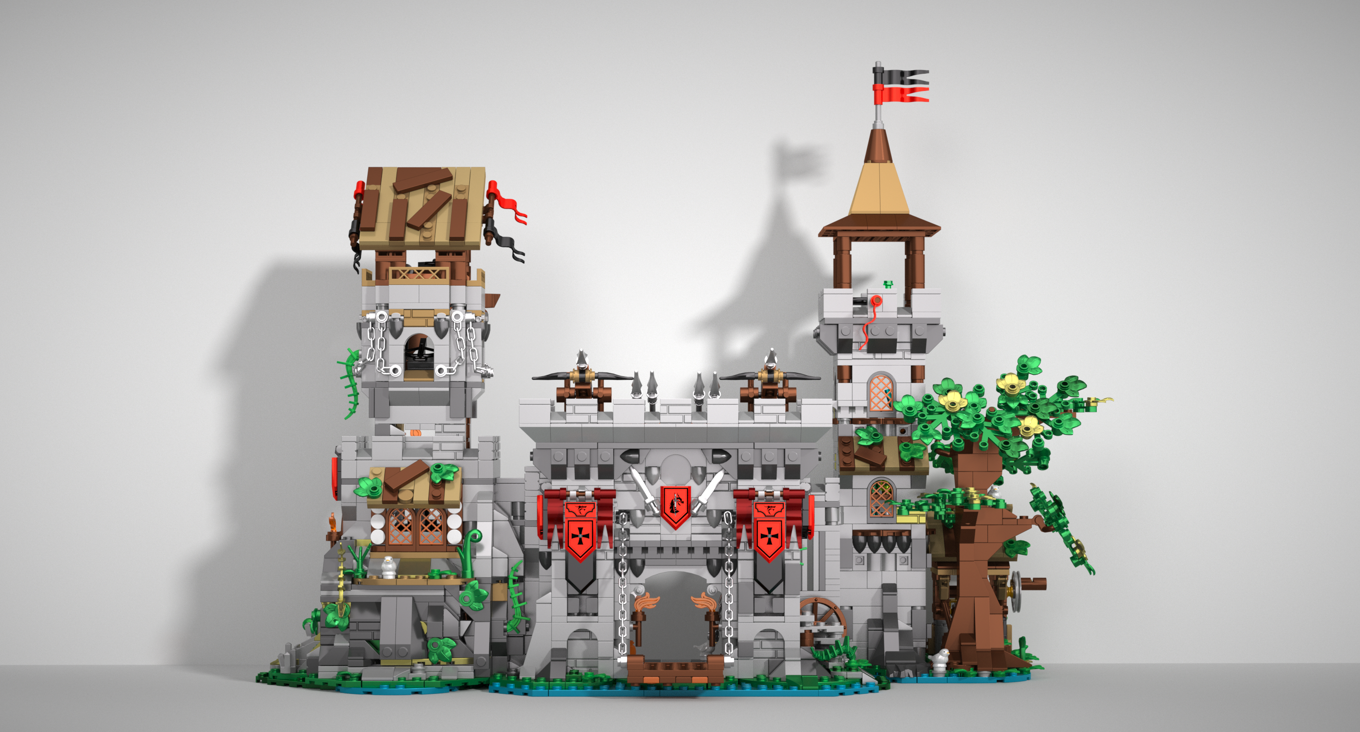 Iambrick 40210 Holy Spirit Knight Fortress - YWOBB