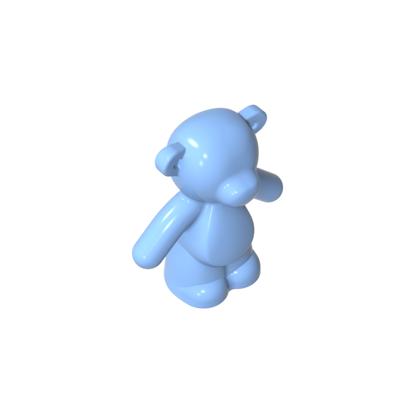GOBRICKS GDS-2121 teddy bear - YWOBB