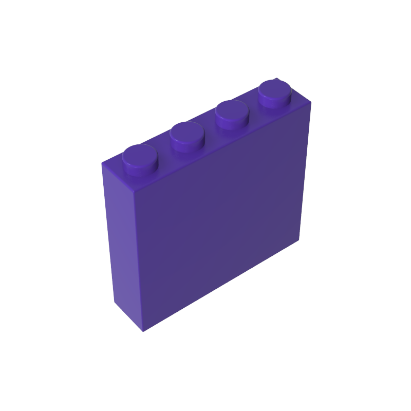 GOBRICKS GDS-90328 Brick 1 x 4 x 3 - YWOBB