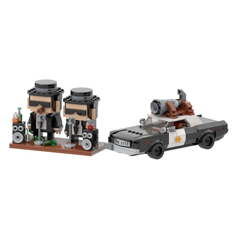 GOBRICKS MOC S1102 The Blues Brothers - YWOBB