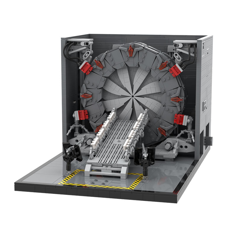 GOBRICKS MOC 259199 Stargate SG-1 Gateroom - YWOBB