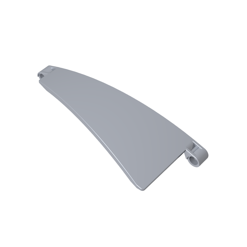 GOBRICKS GDS-M4571 Panel Curved #50 5 x 13 Tapered Left - YWOBB