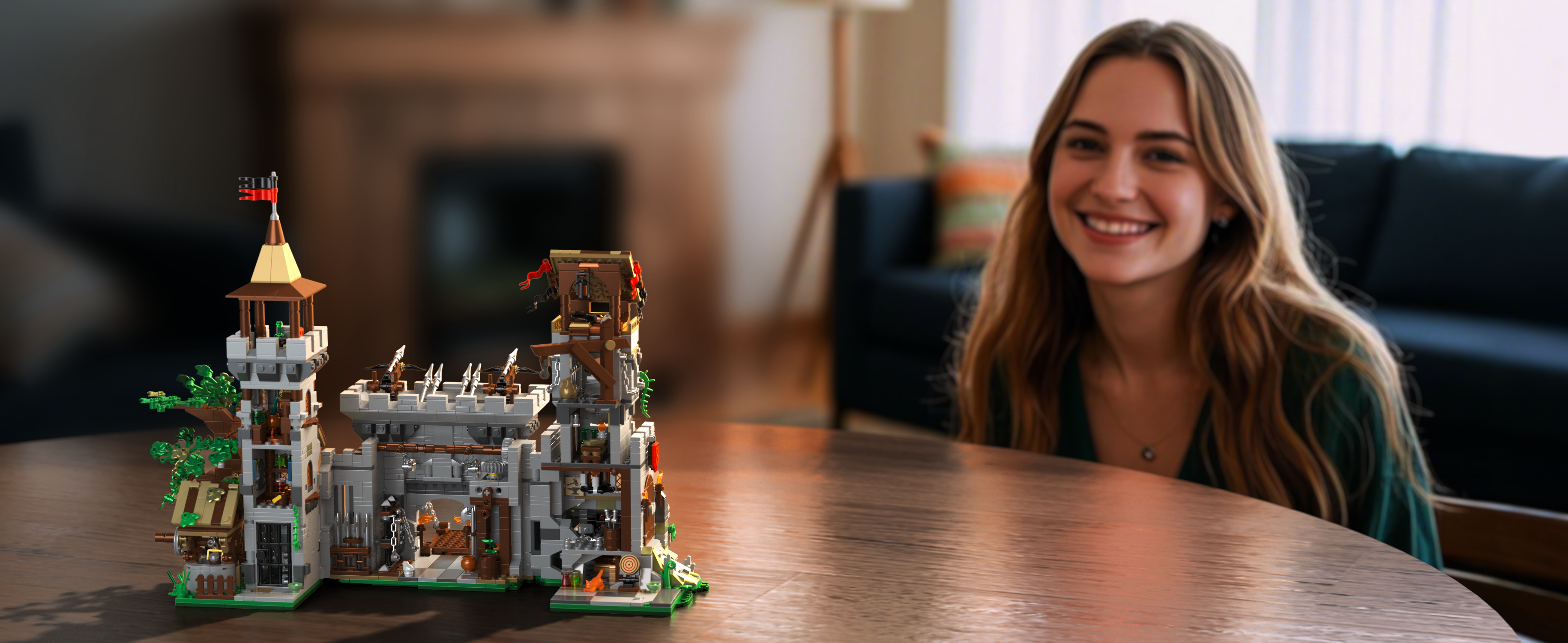 Iambrick 40210 Holy Spirit Knight Fortress - YWOBB