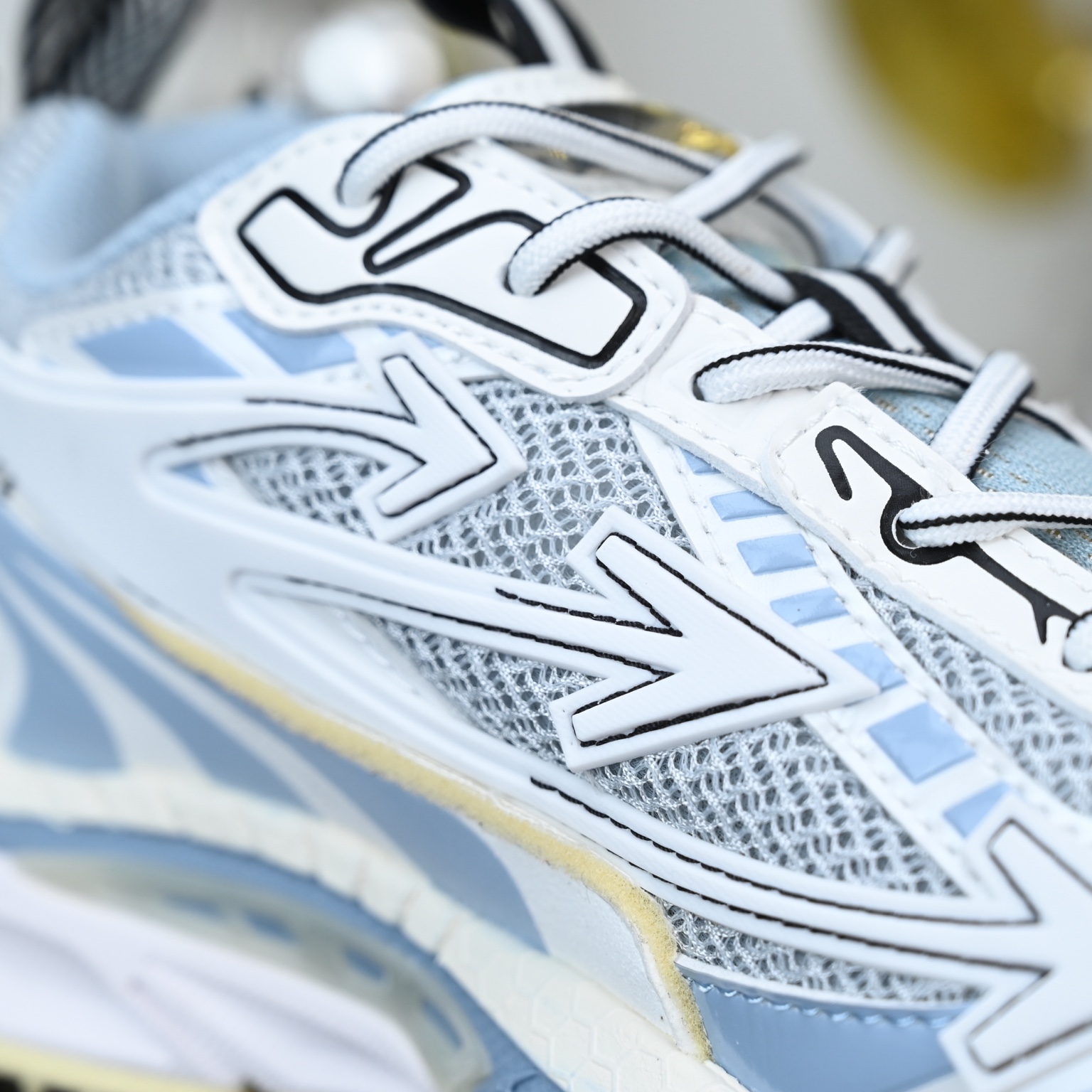 Off-White x Puma Velocity NITRO 3 White  Blue