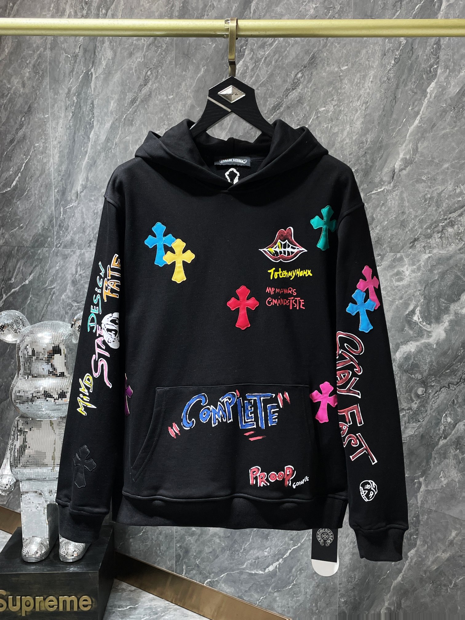 85_Chrome Heart hoodie