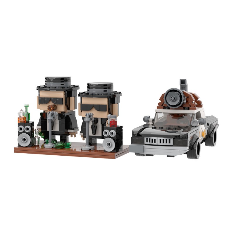 GOBRICKS MOC S1102 The Blues Brothers - YWOBB