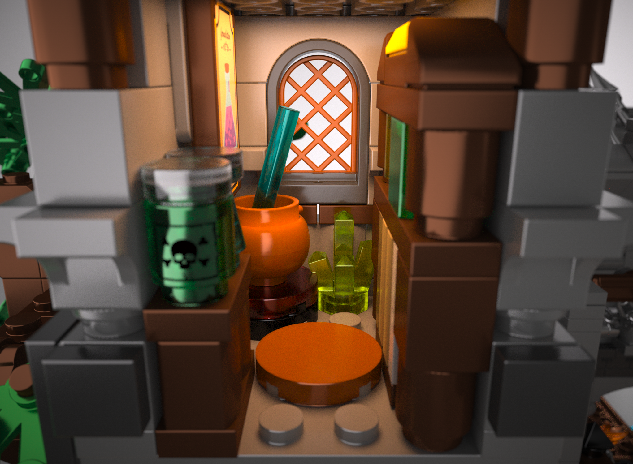 Iambrick 40210 Holy Spirit Knight Fortress - YWOBB