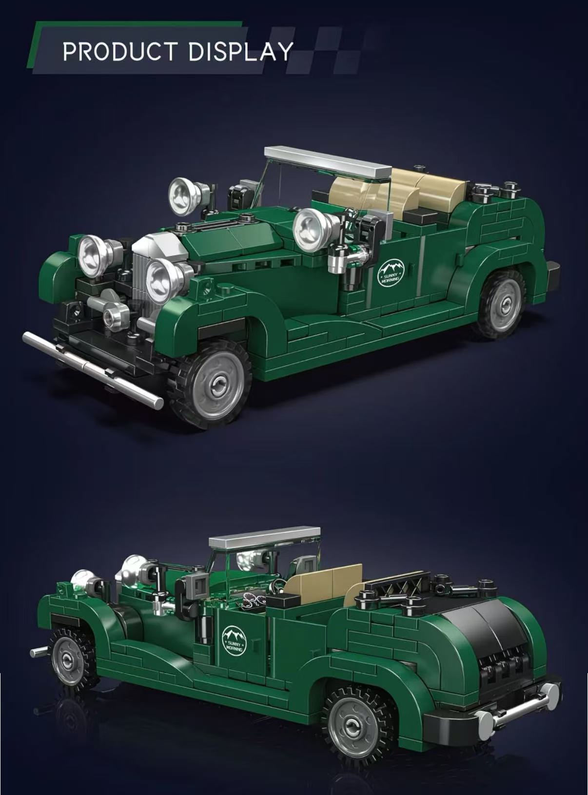 Mould King 27105 4 Litre Super Luxury Car - YWOBB