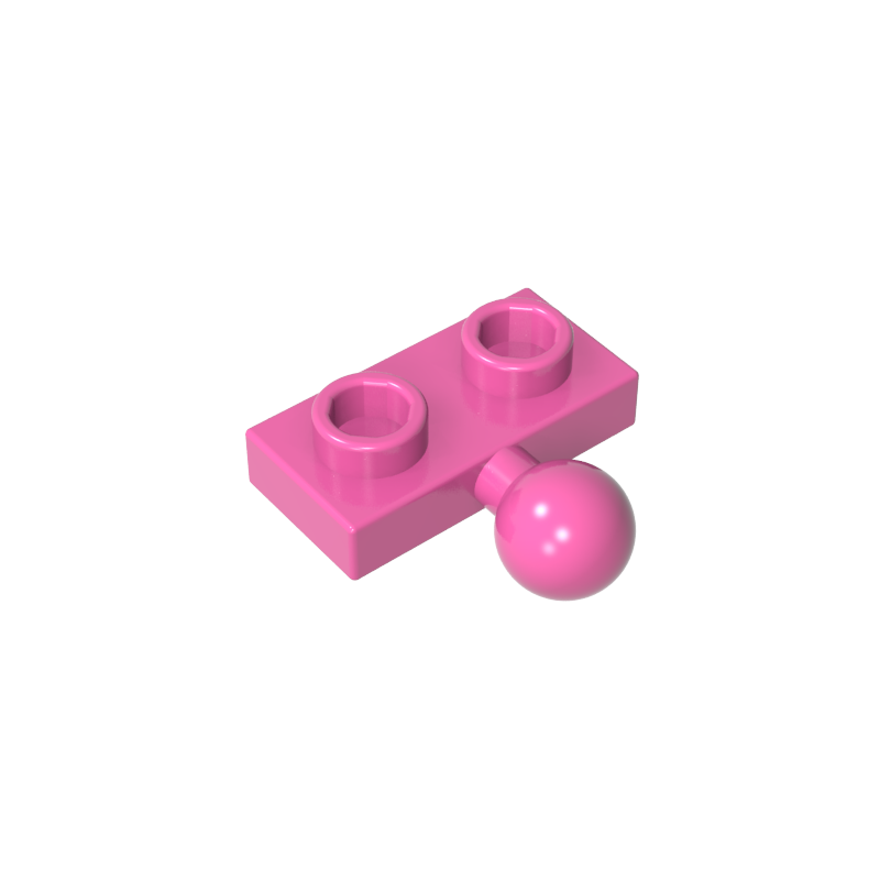 GOBRICKS GDS-849  Modified 1 x 2 with Tow Ball on Side - YWOBB
