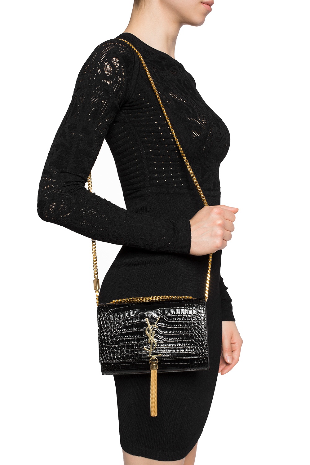 BLACK KATE SHOULDER BAG
