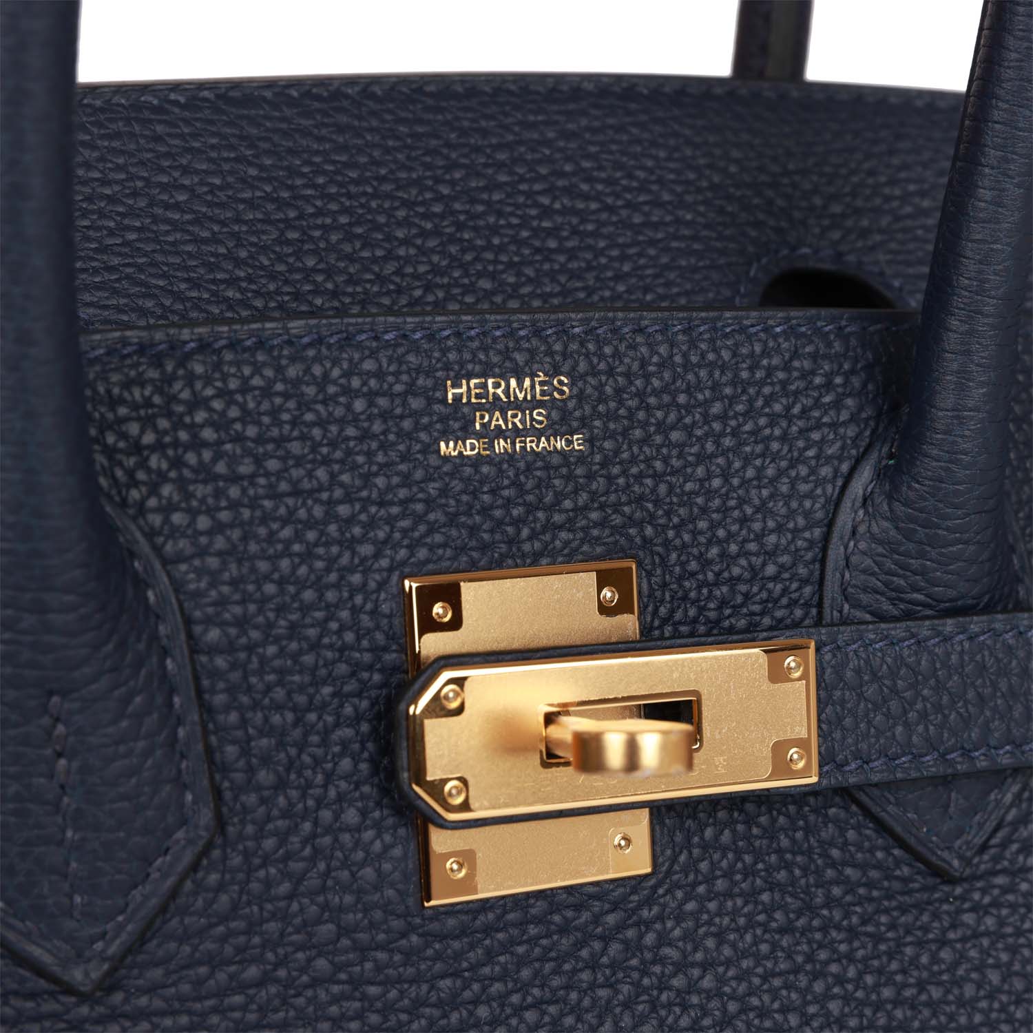 Hermès Birkin 30 Bleu Nuit Togo Gold Hardware