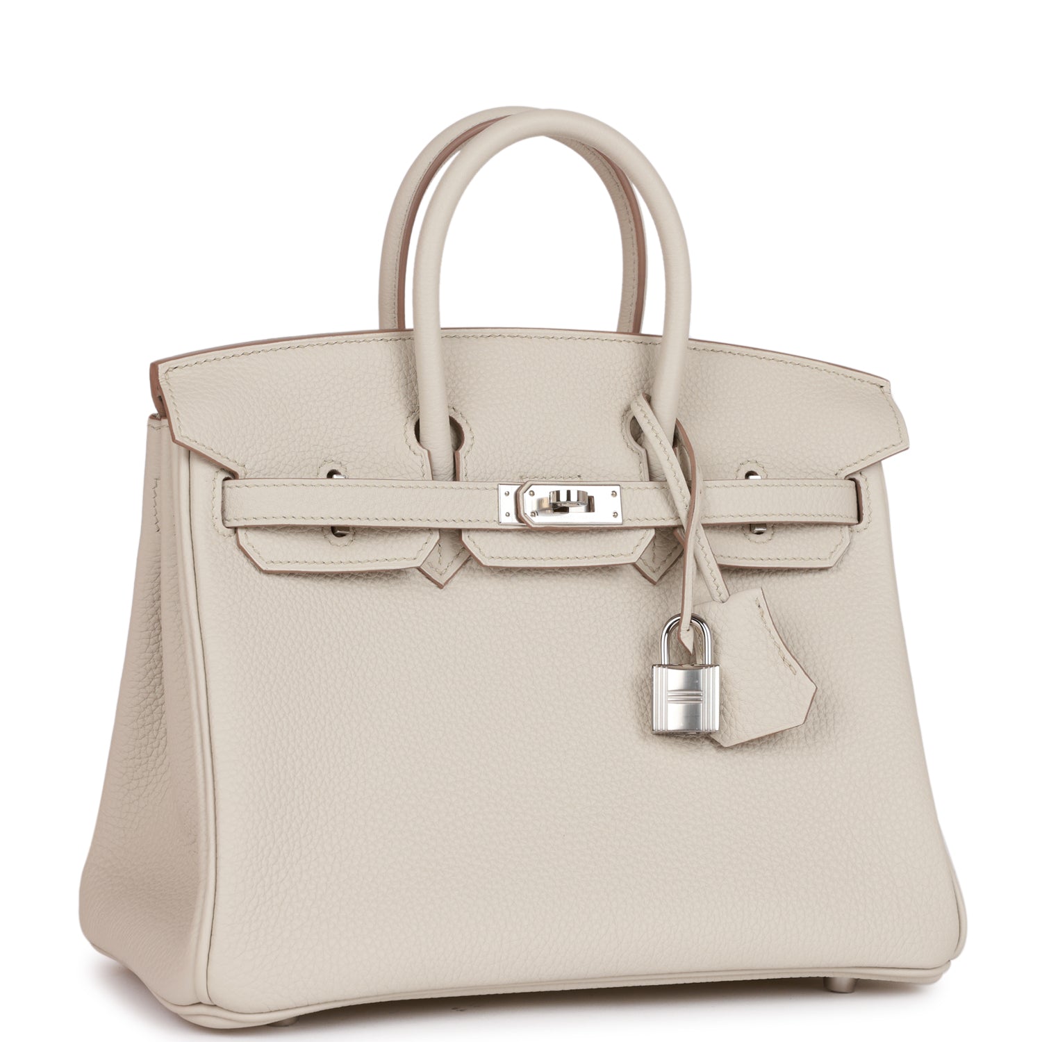Hermès Birkin 25 Beton Togo Palladium Hardware
