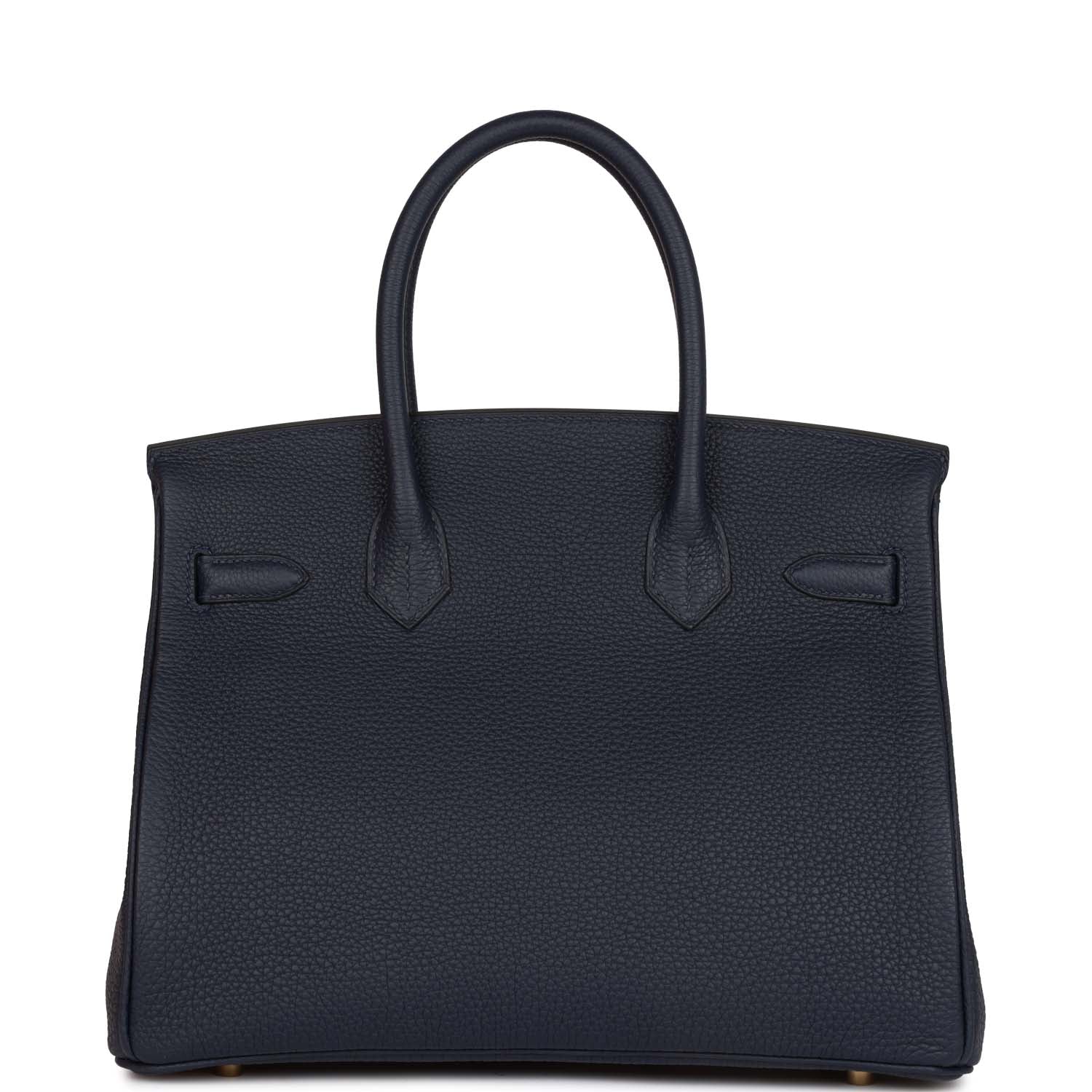 Hermès Birkin 30 Bleu Nuit Togo Gold Hardware