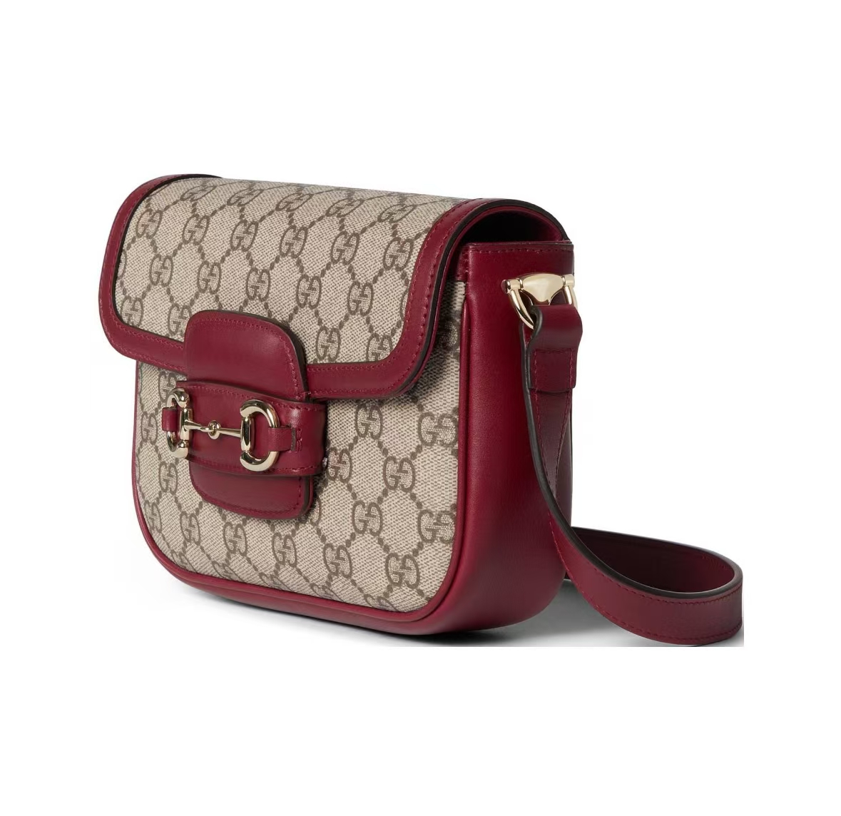 GUCCI HORSEBIT 1955SHOULDER BAG IN RED