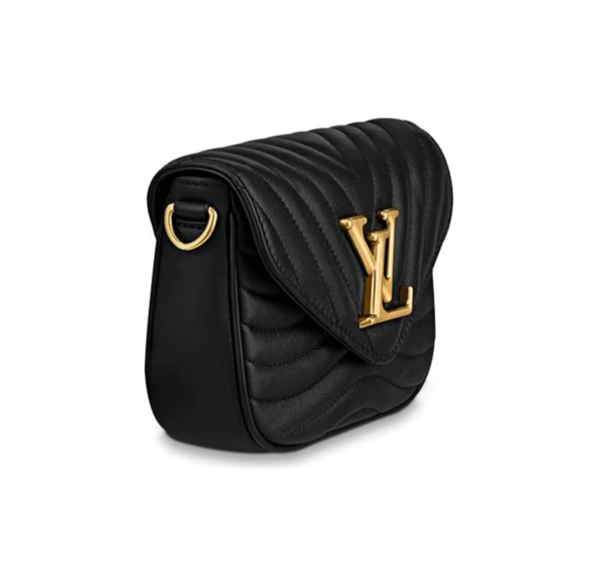 LOUIS VUITTON NEW WAVE CHAIN BAG IN BLACK