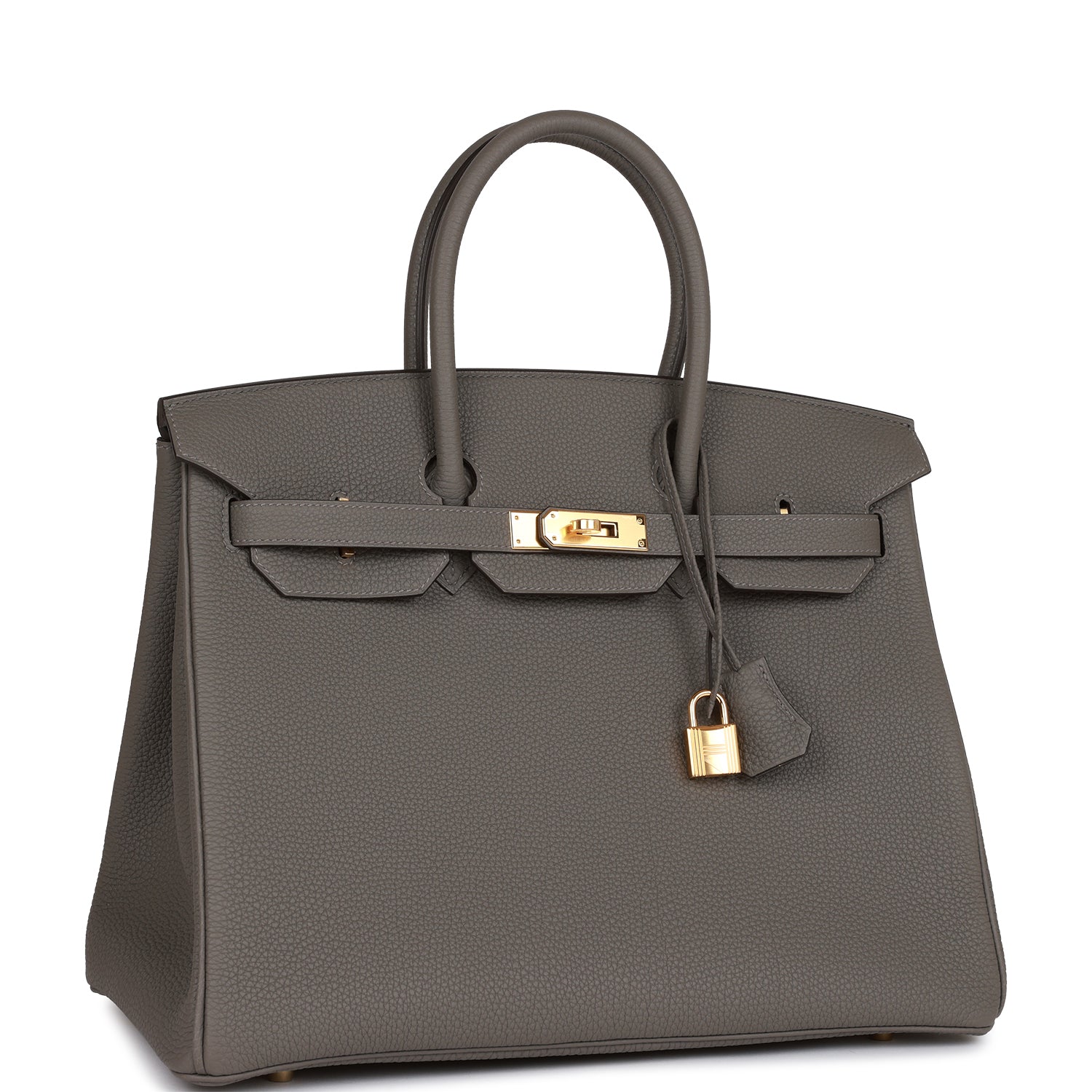 Hermès Birkin 35 Gris Meyer Togo Gold Hardware