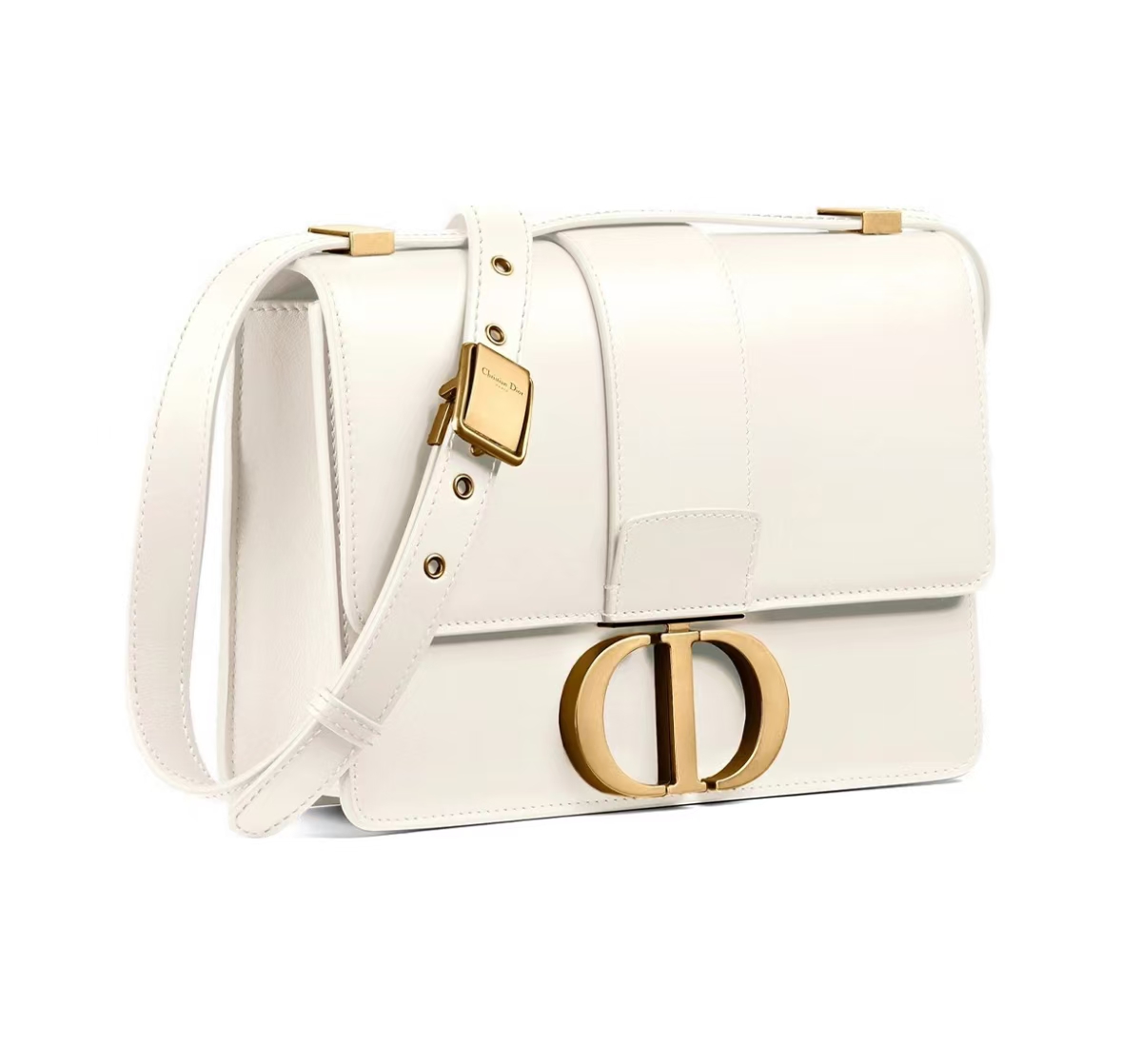 DIOR 30 MONTAIGNE MediumIN WHITE CALFSKIN