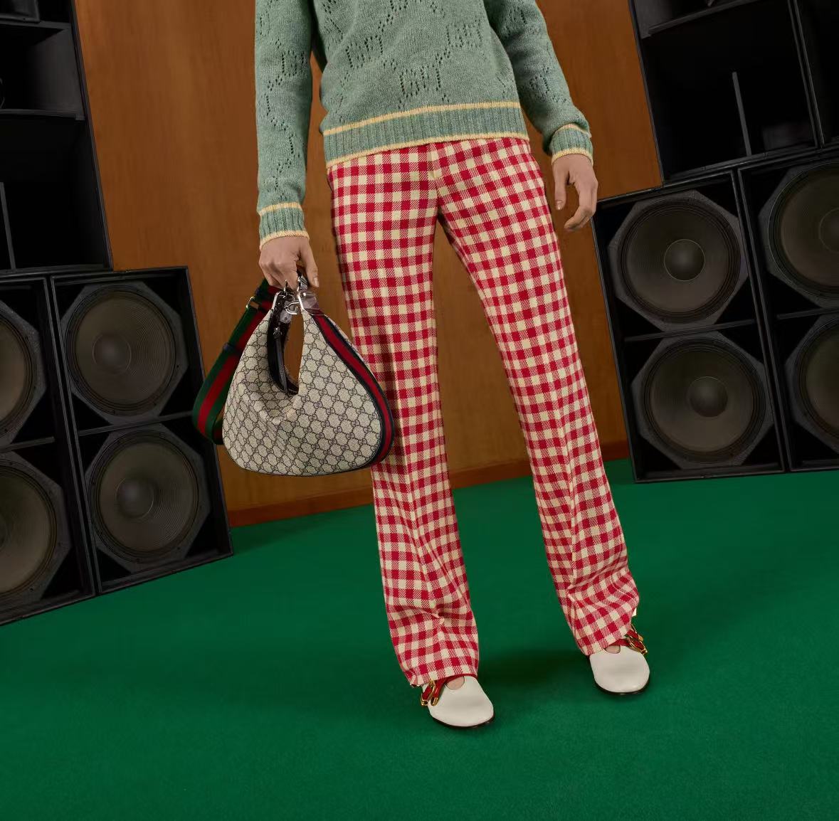 GUCCI ATTACHE  BAG IN GG CANVAS