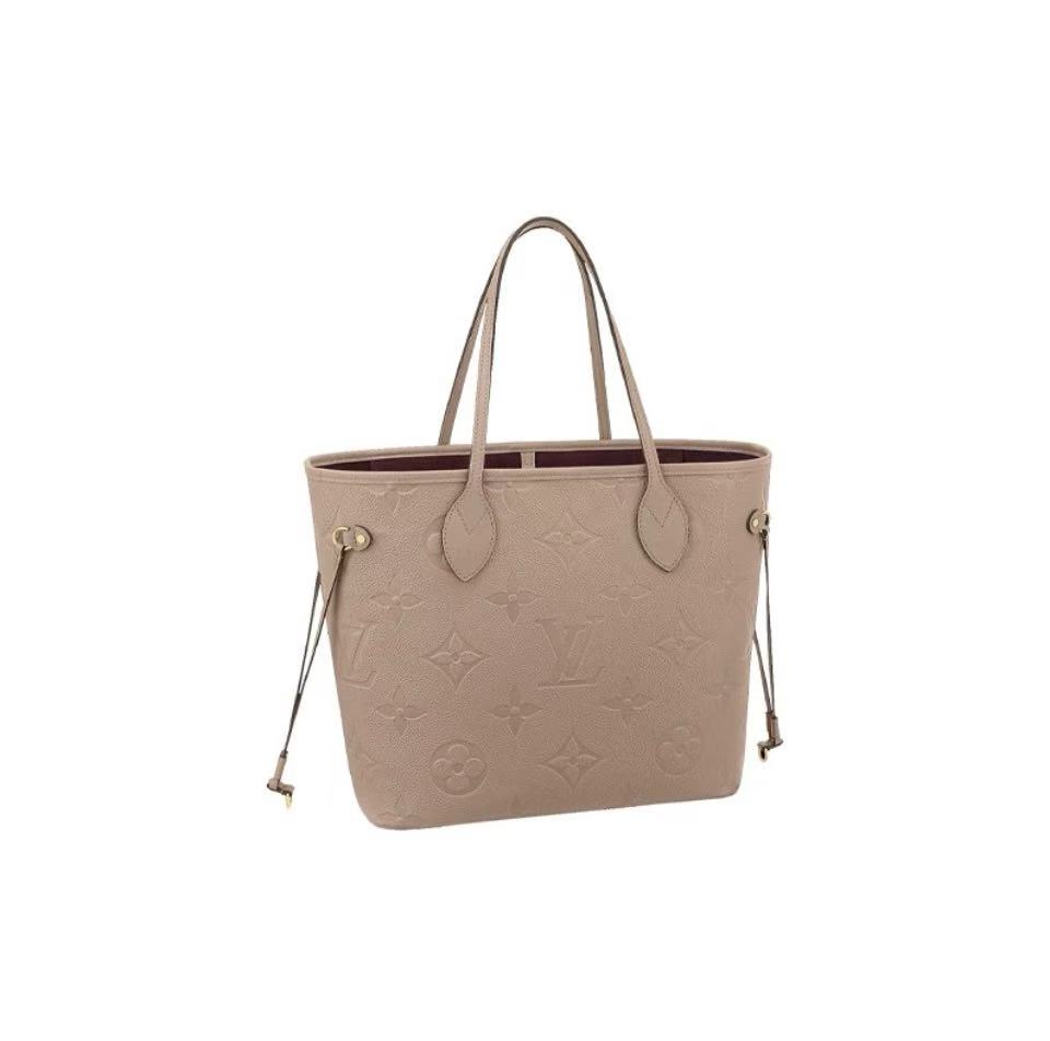 NEVERFULL MONOGRAM EMPREINTE TOTE