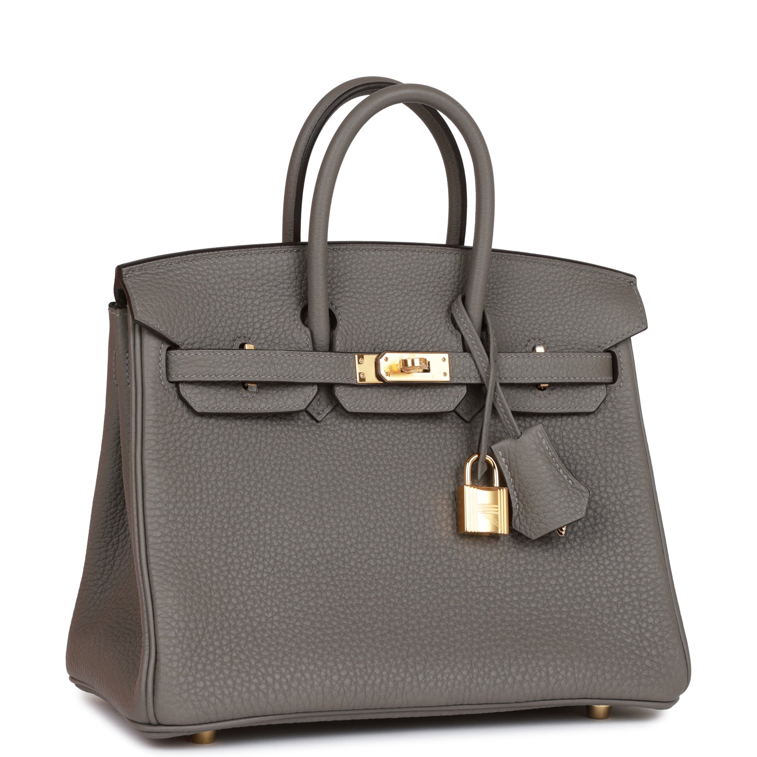 Hermès Birkin 25 Gris Meyer Togo Gold Hardware