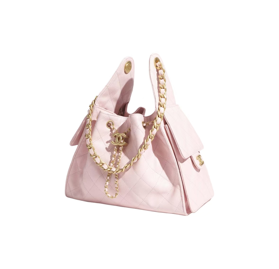 CHANEL 25Bag 25S - Light Pink Grained Calfskin