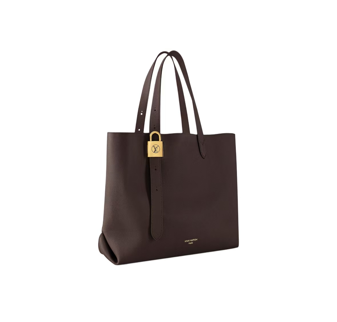 LOUIS VUITTON Low Key Cabas MM - Chocolate Smooth Calfskin