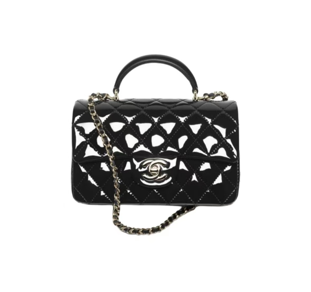 CHANEL Classic Flap Mini - Black Quilted Lambskin