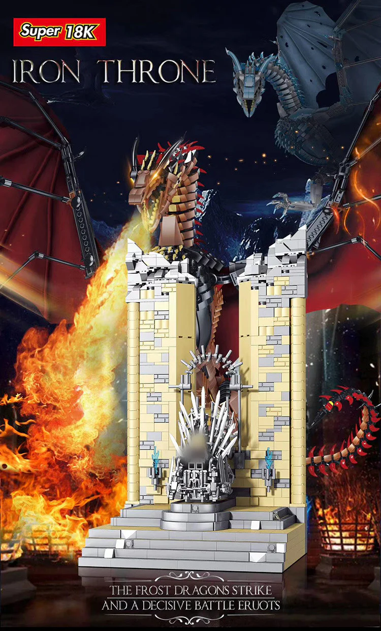18K K130 Game of Thrones IRON THRONE - YWOBB