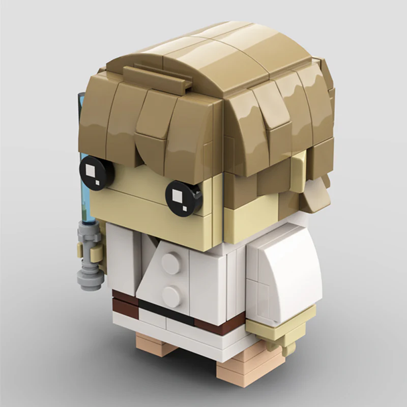 GOBRICKS MOC 138590 Luke Skywalker getting a lightsaber - YWOBB