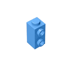 GOBRICKS GDS-1485  Modified 1 x 1 x 1 2/3 with Studs on 1 Side - YWOBB