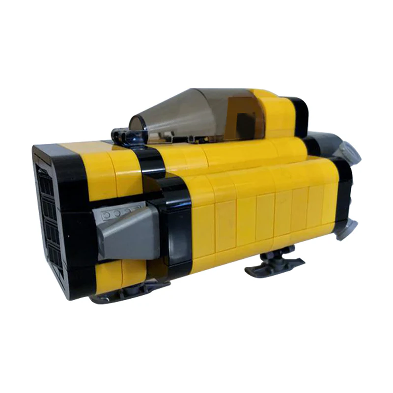GOBRICKS MOC 133451 Spaceship Neutron - YWOBB