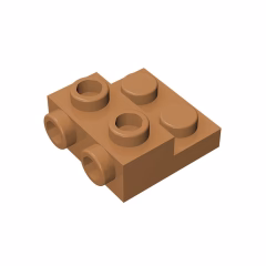 GOBRICKS GDS-801 Modified 2 x 2 x 2/3 with 2 Studs on Side - YWOBB