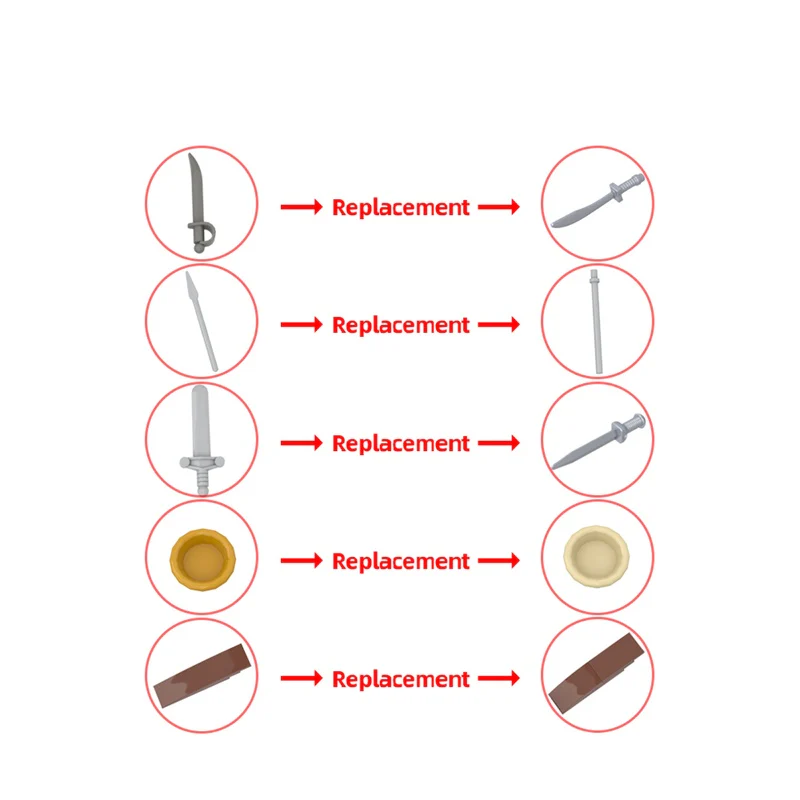GOBRICKS MOC A1116 Medieval Market - YWOBB