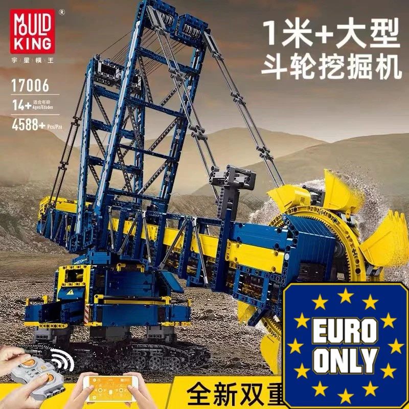 Mould King 17006 RC Bucket Wheel Excavator OVP EU Warehouse Version - YWOBB