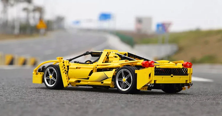 DECOOL 3382A/B Formula Speed Champions Racer Car F1 Enzoed - YWOBB