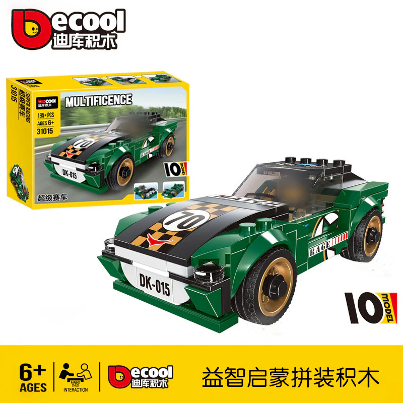 DECOOL 31015 Mini Racing Cars - YWOBB