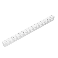 GOBRICKS GDS-630  Brick 1 x 16 with Holes - YWOBB