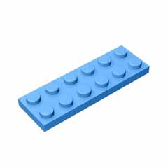 GOBRICKS GDS-512 Plate 2 x 6 - YWOBB