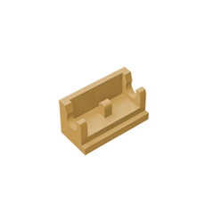 GOBRICKS GDS-829 Hinge Brick 1 x 2 Base - YWOBB
