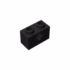 GOBRICKS GDS-633  Brick 1 x 2 with Axle Hole - YWOBB