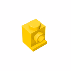 GOBRICKS GDS-636 Modified 1 x 1 with Headlight - YWOBB