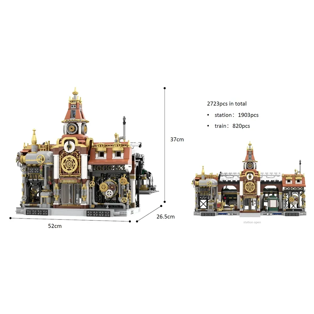 PANTASY 85007 Steampunk Rail Station - YWOBB