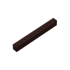 GOBRICKS GDS-537 Brick 1 x 10 - YWOBB