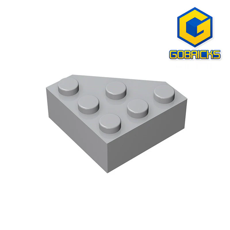 GOBRICKS GDS-600 Wedge 3 x 3 Facet - YWOBB